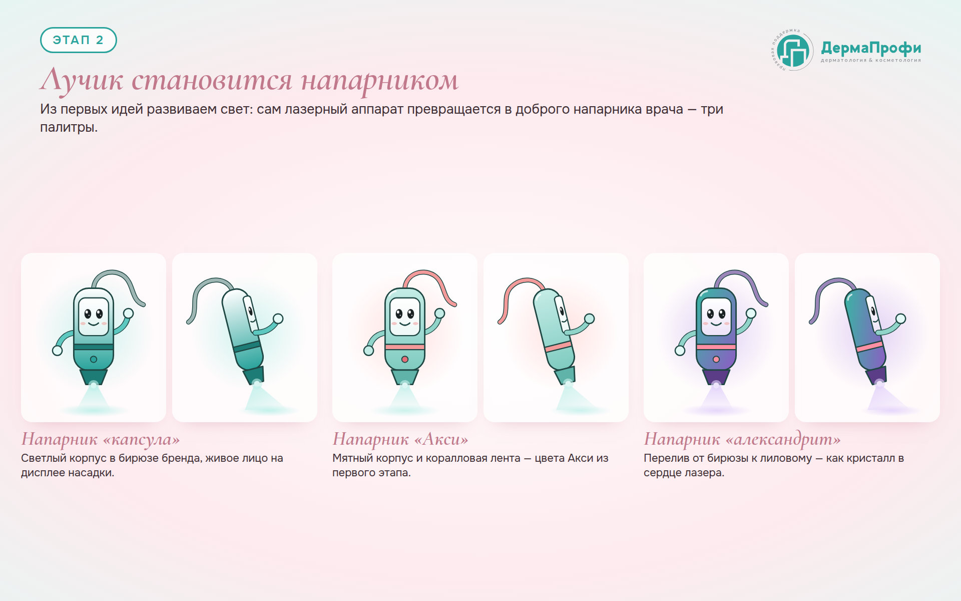 Этап 2 · Лучик становится напарником
