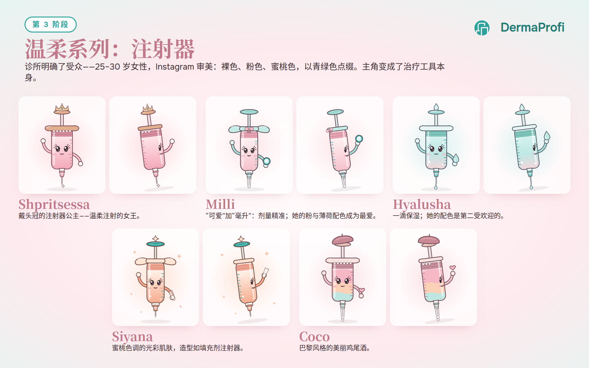 第 3 阶段 · 温柔系列:注射器