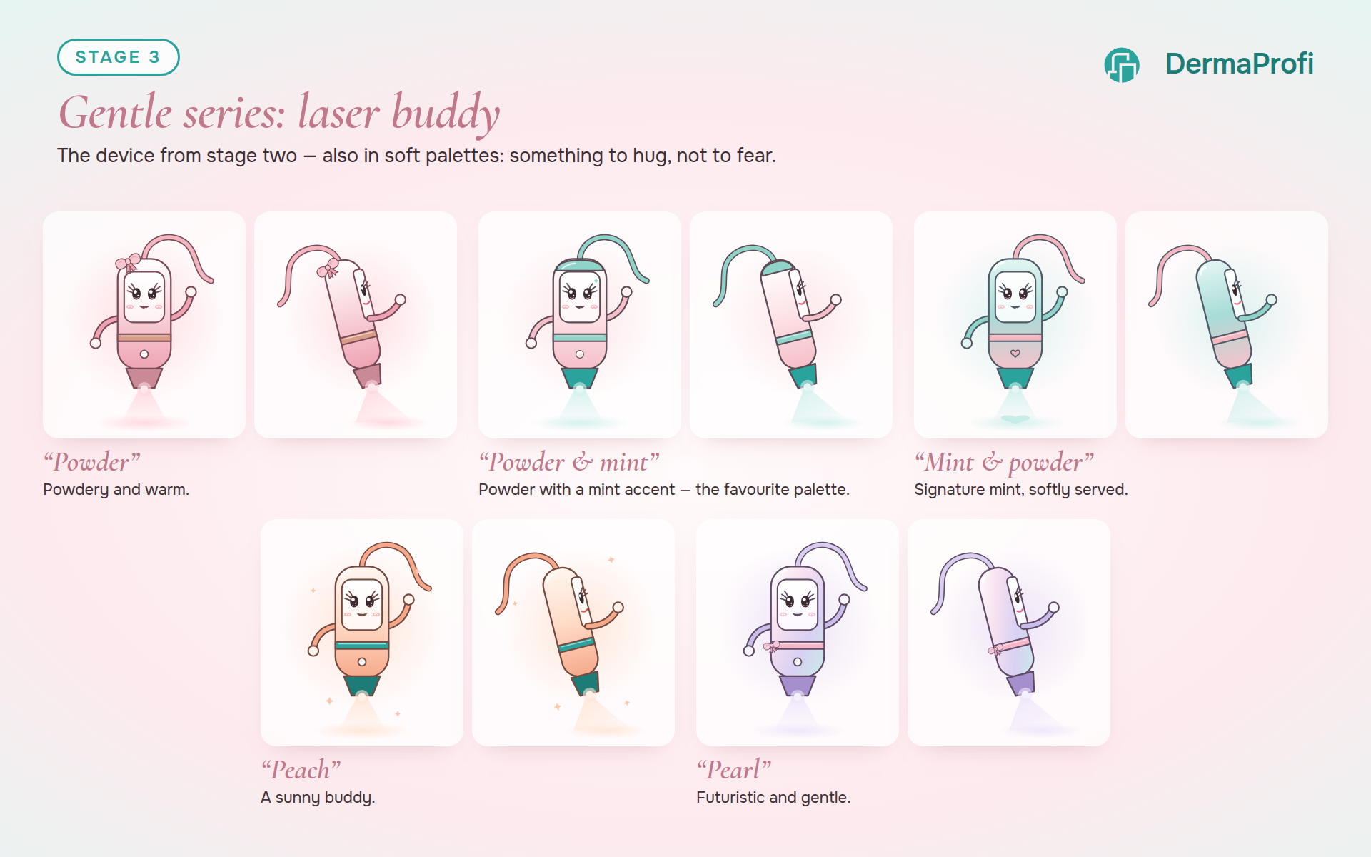 Stage 3 · Gentle series: laser buddy