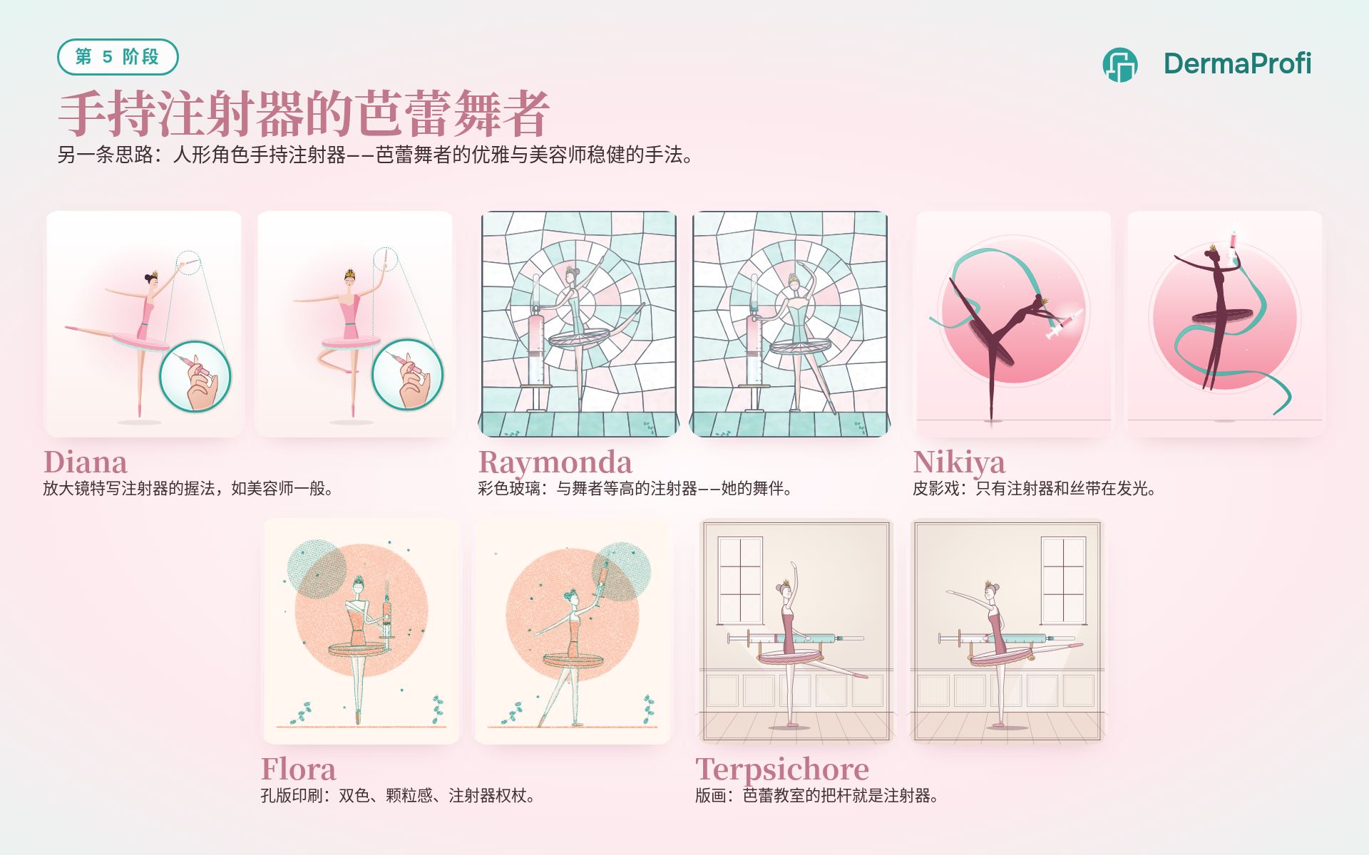 第 5 阶段 · 手持注射器的芭蕾舞者